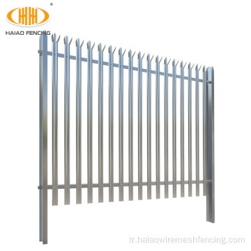 galvanizli çelik palisade çit euro palisade çit tasarımları